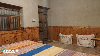 نمای داخلی اتاق کررابو اقامتگاه بومی مرد ماهیگیر - قشم - روستای نقاشه